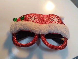 聖誕雪花眼罩