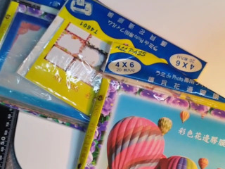 彩色花邊膠膜組