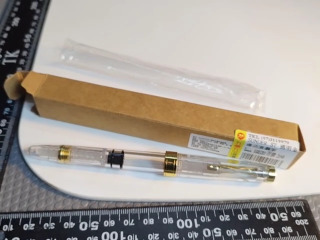 透明桿活塞鋼筆