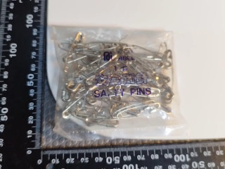 大容量安全別針