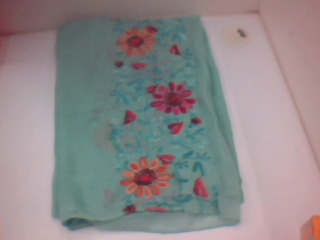 刺繡圍巾-單售
