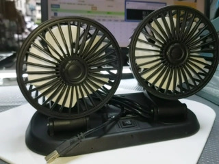 車用雙頭電風扇