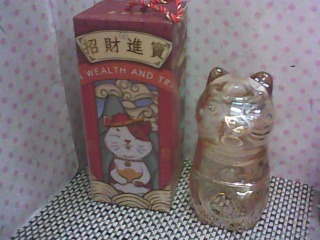 全新/招財貓杯2入