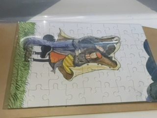 向左走向右走拼圖