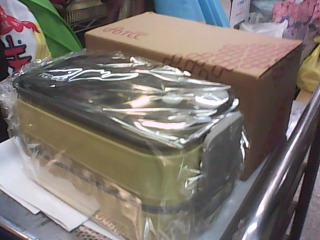 全新/不鏽鋼分隔餐盒