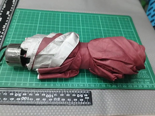 酒紅折疊傘