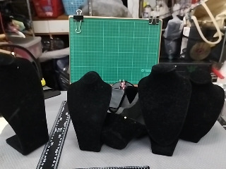 絨布項鍊展示架