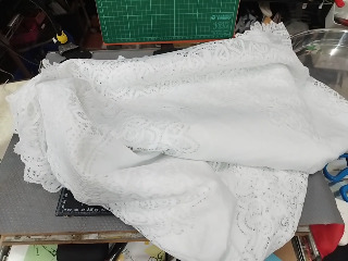 法式蕾絲桌巾