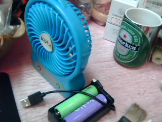 風扇+3顆電池