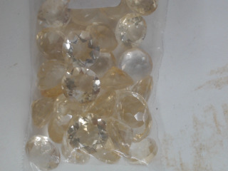 天然黃水晶裸石100ct