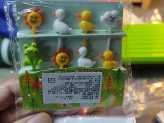 可愛動物造型叉
