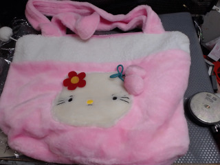 Kit毛絨托特包手提袋