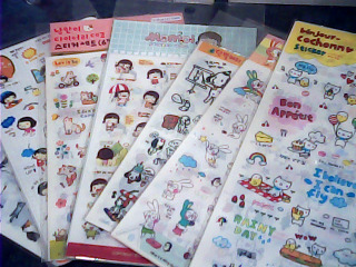 貼紙多入