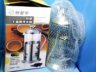 全新不鏽鋼玻璃沖茶器