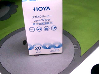 鏡片濕紙巾