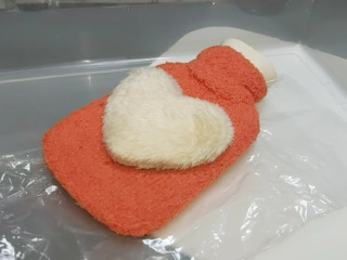 愛心針織熱水袋