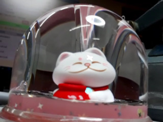 招財貓水晶球
