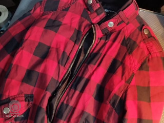 紅白格紋夾克