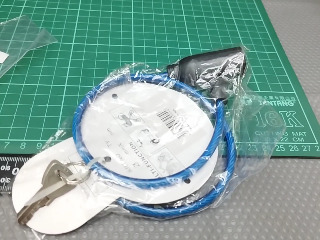 防盜鋼線鎖