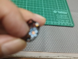 水鑽花戒指