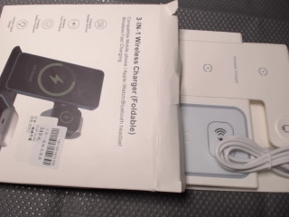 三合一無線充電盤