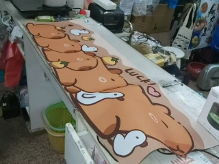 水豚鴨子大桌墊