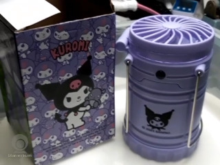 庫洛米風扇露營燈