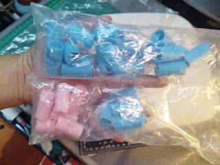 藍色捲髮器組