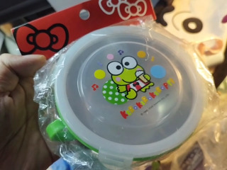 大眼蛙隔熱碗