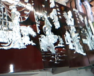 古早螺鈿鑲漆器組