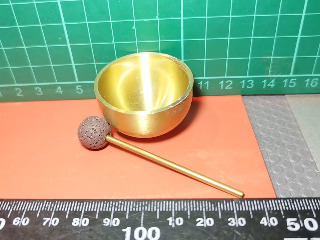 迷你黃銅頌缽