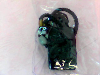 墨玉花開富貴項鍊