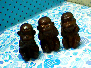 木三不猴擺飾組