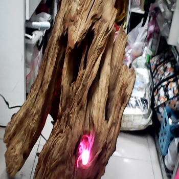 檜木七彩夢幻大燈座(附遙控)