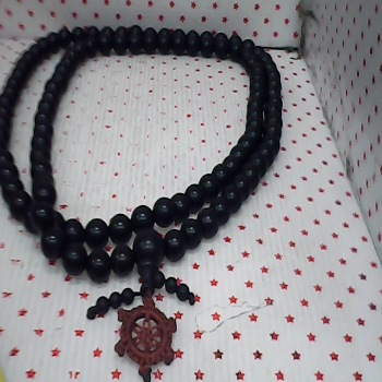 108顆黑檀靜思珠