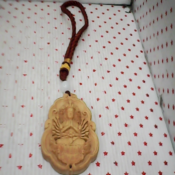 千手觀音崖柏掛飾