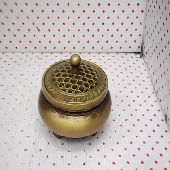 銅精緻平安檀香爐