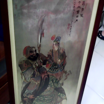 關公圖掛飾