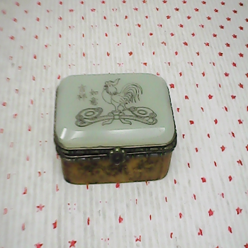 吉祥如意老玉盒