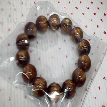 沉水閃花平安手珠